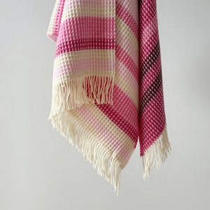Pink Yellow Blanket Etsy UK