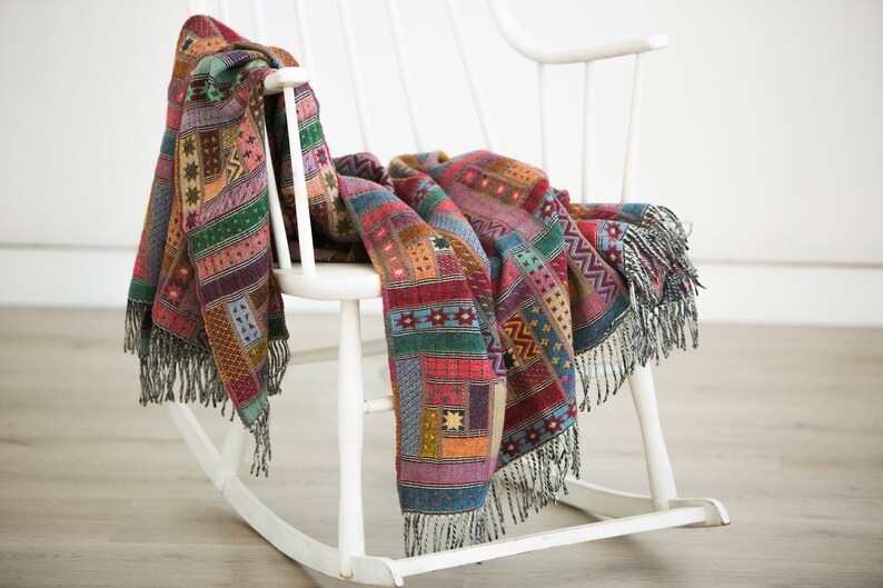GSwool Merino Lambswool Throw - Thumbnail 4