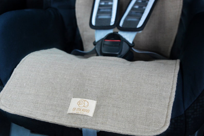 Child toddler anti sweat car seat cover Linen insert Etsy