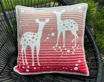 Wool cushion cover