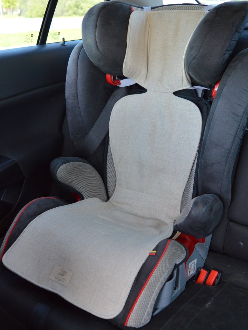 Toddler car seat insert Linen cover car seat cover ANTI Etsy