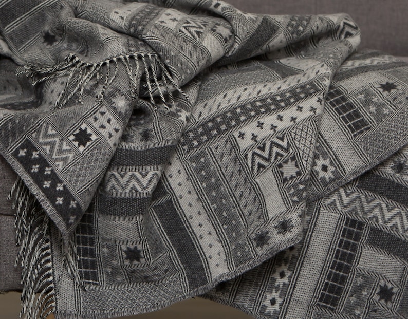 GSwool Merino Lambswool Throw - Thumbnail 3
