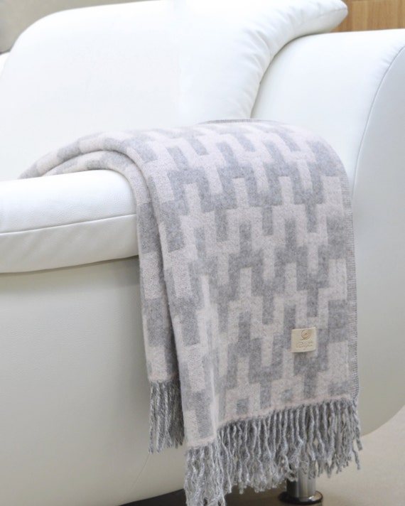 Bedspread Indian New Blanket Plaid Throw Blanket 100/% Merino Wool