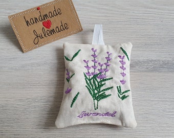 ITH Lavendelkissen, 10 x 10 und 13 x 18 cm Rahmen, Stickdatei