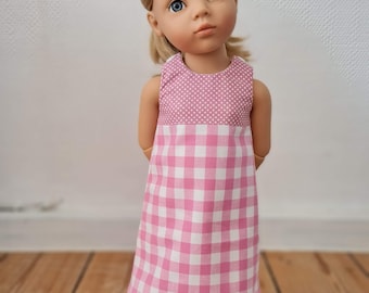 ITH Stickdatei Kleid für Puppen bis 50 cm, Götz Hannah, Happy Kidz etc.