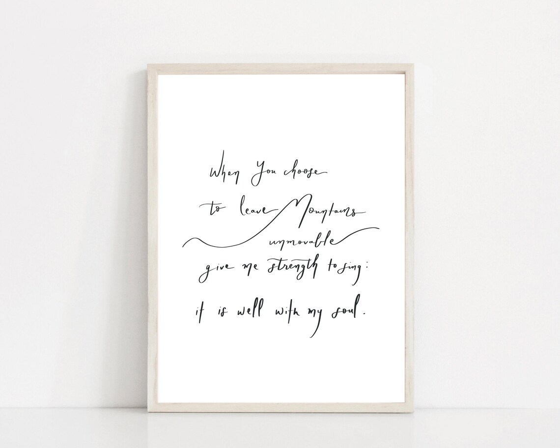 Even If by Mercyme | Printable Song Lyrics Wall Art Modern Christian ...