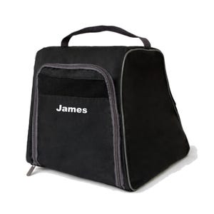 Personalised Hiking Boot Bag | Custom Boot Bag for Walking Boots | Shoe Storage Bag for Travel Camping | Gift for Hikers