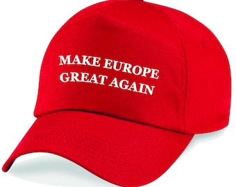 Make Europe Great Again Baseball Cap Printed Adult Hat Brexit Leave Xmas Present