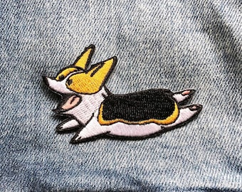 Corgi Patch - Iron On Patch