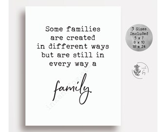 Download Blended family quote | Etsy