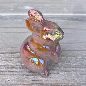 Aura Pink Opal Rabbit