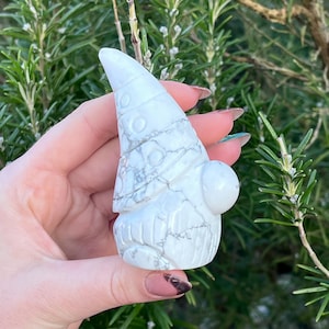 Gnome, Nisse, Golach, Santa&#39;s Helper in Howlite