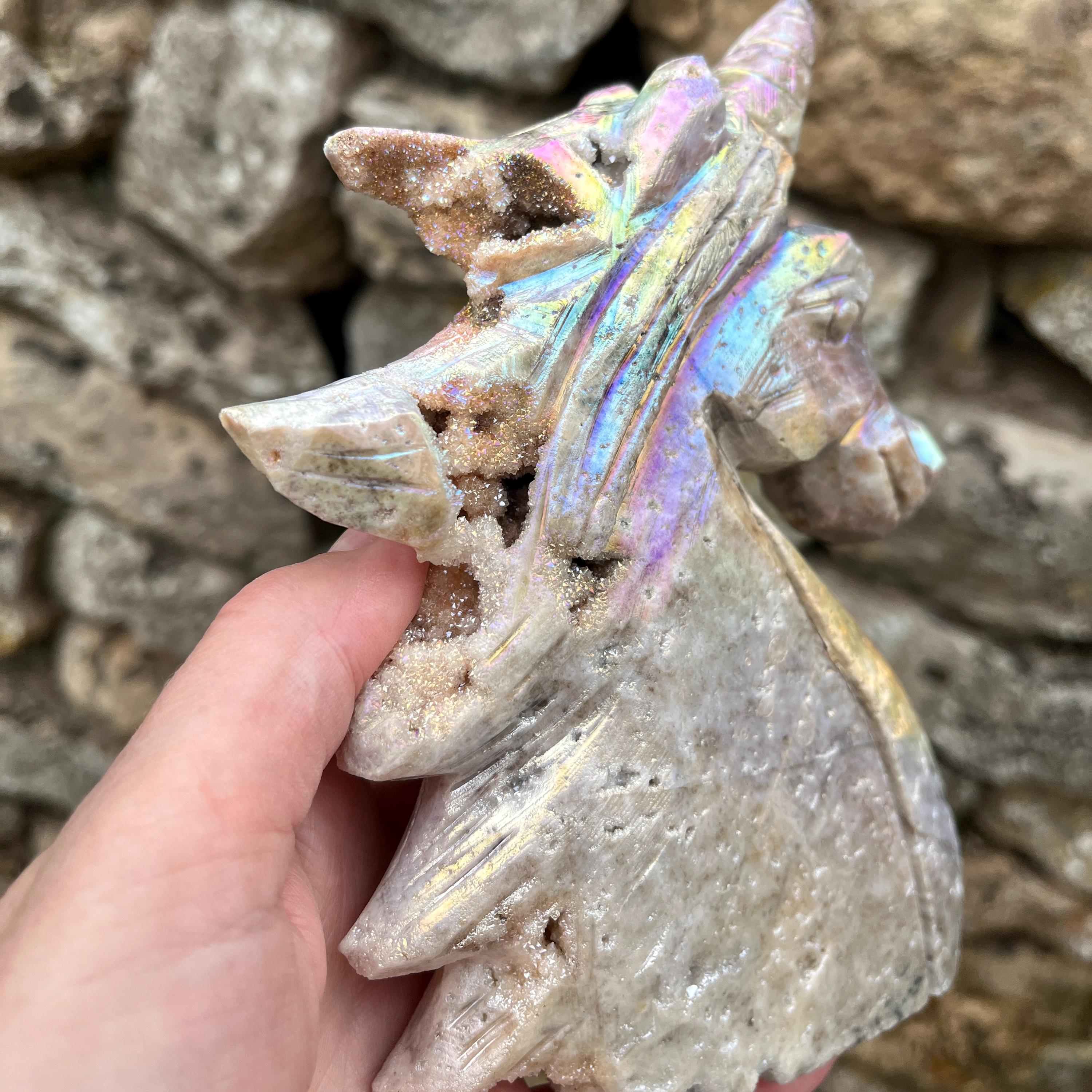 オーラスファレライトユニコーン - Etsy 日本