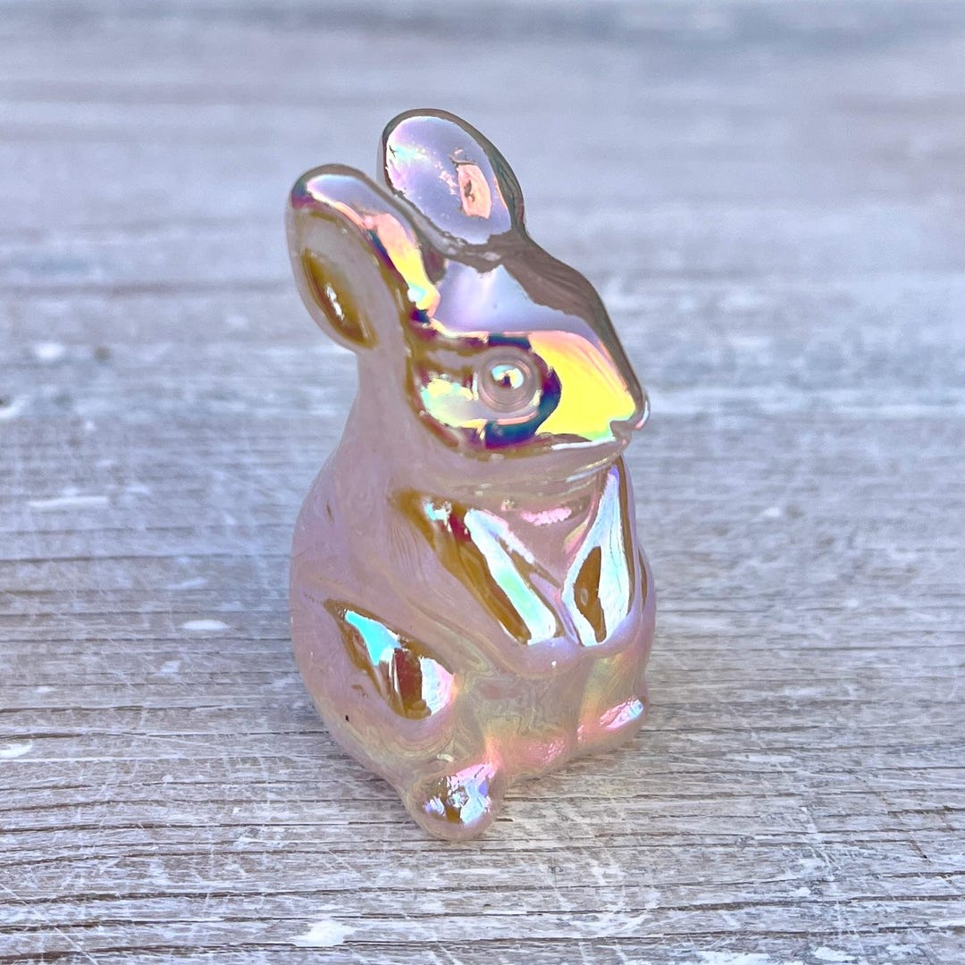 Mini Aura Rose Quartz Rabbit (4cms) - Etsy