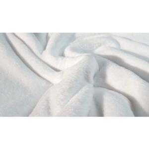 Tissu Polaire Coraline Blanc Kadusi image 2