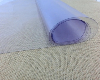 Plastique PVC transparent artisanat