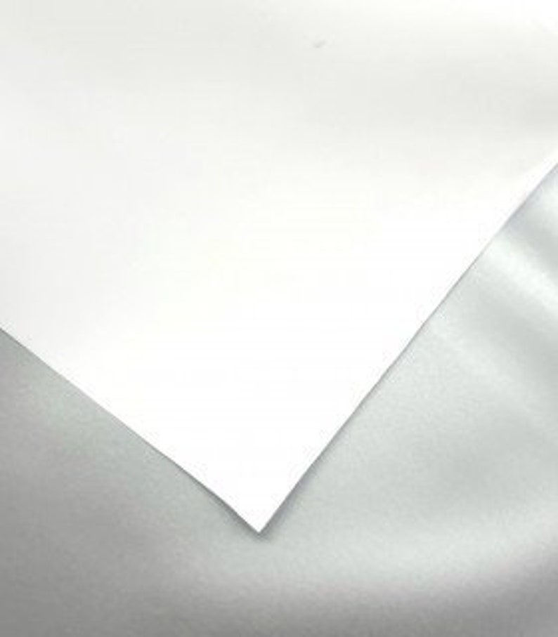 PVC Foscurit opaque ignifuge blanc-argent Kadusi image 2