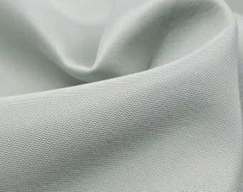 Tissu moussé gris clair pour sellerie automobile