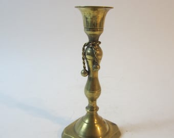 A Beautiful Antique Solid Brass Candelabra/Candlesticks/Candleholders, Made in France