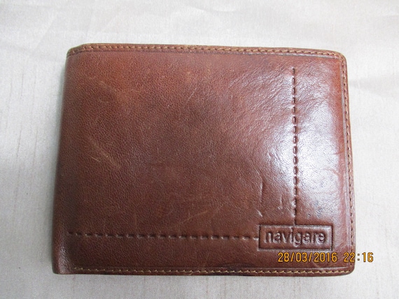 A Gorgeous Fashionable vintage Italian Leather Wa… - image 2