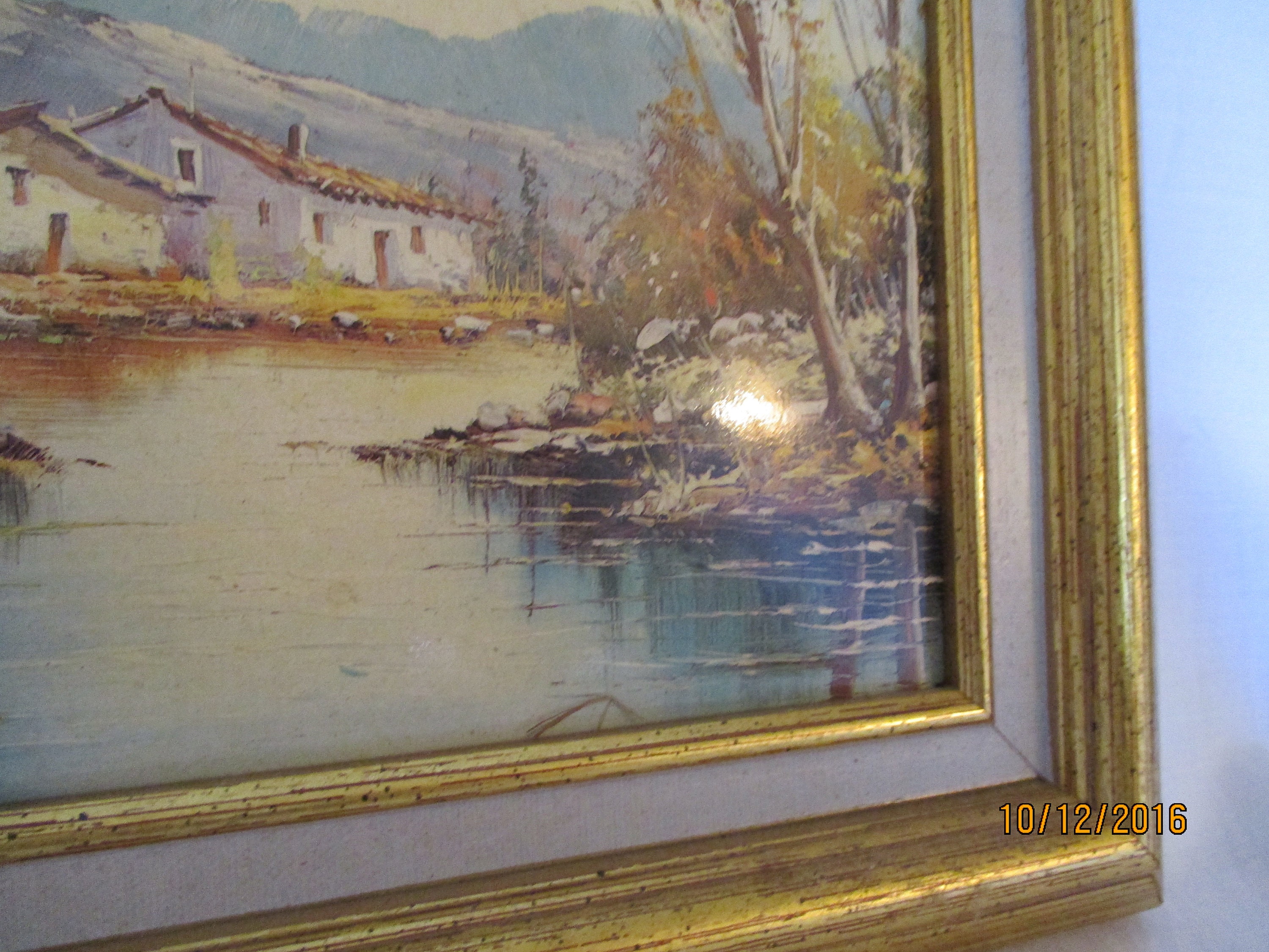 フランソワ・ブラボー（フランス）作、銅版画とエナメル画の素晴らしい