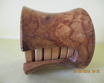 フランスアンティーク木製コースター風景画 6種6枚セット パリ フランス お土産 風景画 コースター 6枚セット 可愛い インテリア