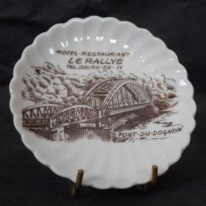 A Charming Vintage French Limoges porcelain small Plate, Stamped