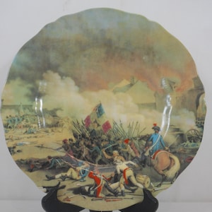 A Charming Vintage French Limoges porcelain Plate, Stamped