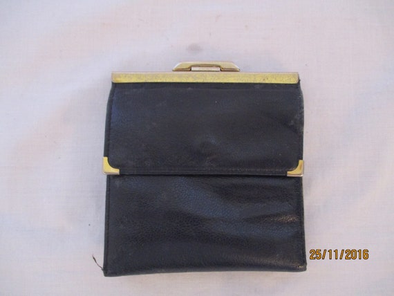 A Gorgeous Fashionable vintage Leather and Brass … - image 1