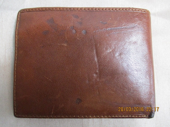 A Gorgeous Fashionable vintage Italian Leather Wa… - image 7