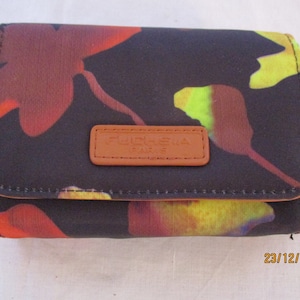Ein wunderschönes Vintage Modisches Leder Fuchsia, Paris, Geldbörse/Portemonnaie/Tasche/Handtasche, Made in France