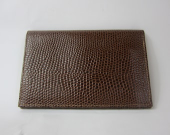 A Gorgeous Fashionable vintage French Leather Wallet/Purse/Wallet/Bag/Handbag/Cardholder