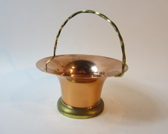 A Fabulous Solid Copper Pot/Vase/Basket, Made in France