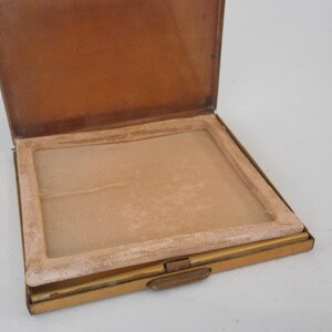 A Lovely Vintage French Metal Powder Compact Case - Etsy