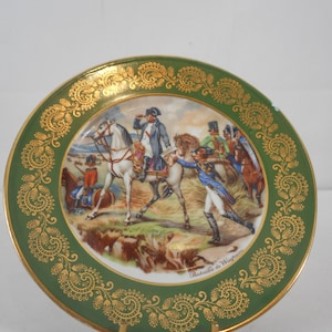 A Charming Vintage French Limoges porcelain Plate, Stamped