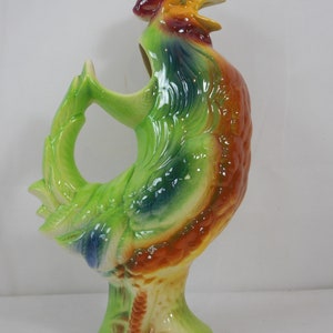 A Fabulous Vintage French St Clement Majolica wine Jug / carafe