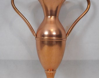 A Super Vintage Copper Vase/Pitcher/Jug with copper Handles, Made in France