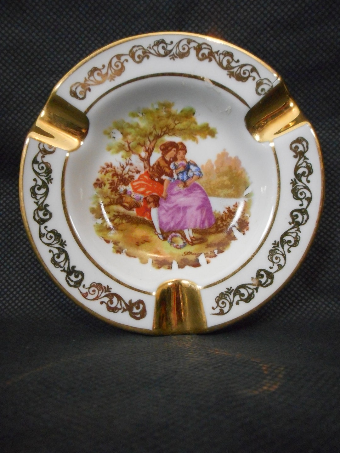 リモージュ LIMOGES シガートレイ 葉巻 ビンテージ vintage リモージュ LIMOGES シガートレイ 葉巻 ビンテージ vintage