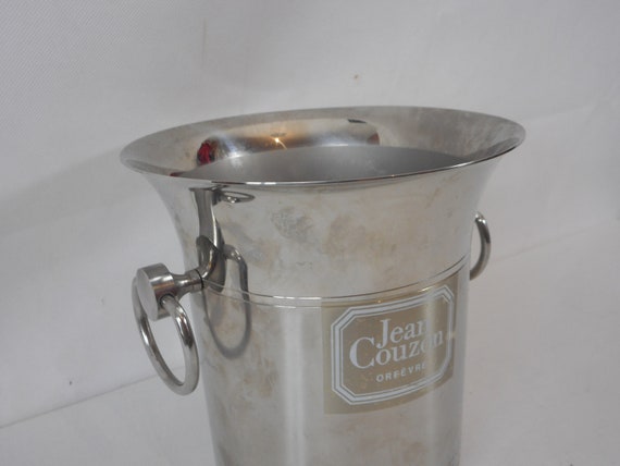 A Superb Vintage French Jean Couzon Champagne Ice Bucket in