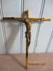 A Vintage French Solid Brass,Crucifix/Cross/Jesus, Made in France 