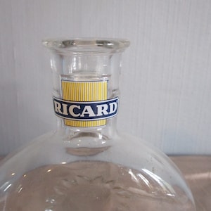 A Lovely Vintage Ricard Pastis Watter Bottle/Jug/Pitcher, from France