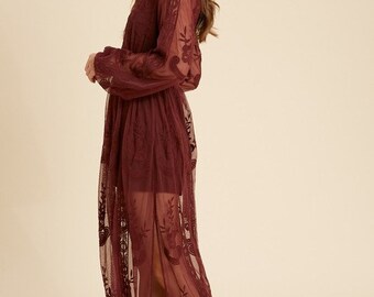 Burgundy maxi romper hot sale