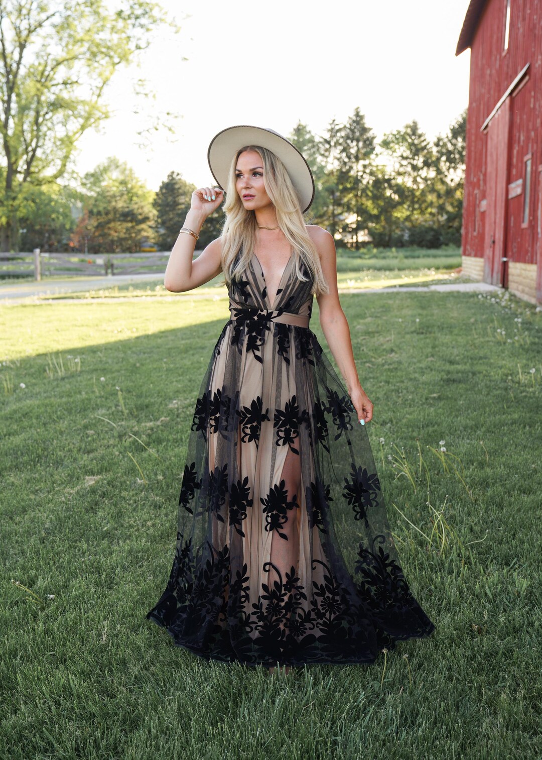 chinese dress ladies Heirloom Lace Gown | Liylah main image 0