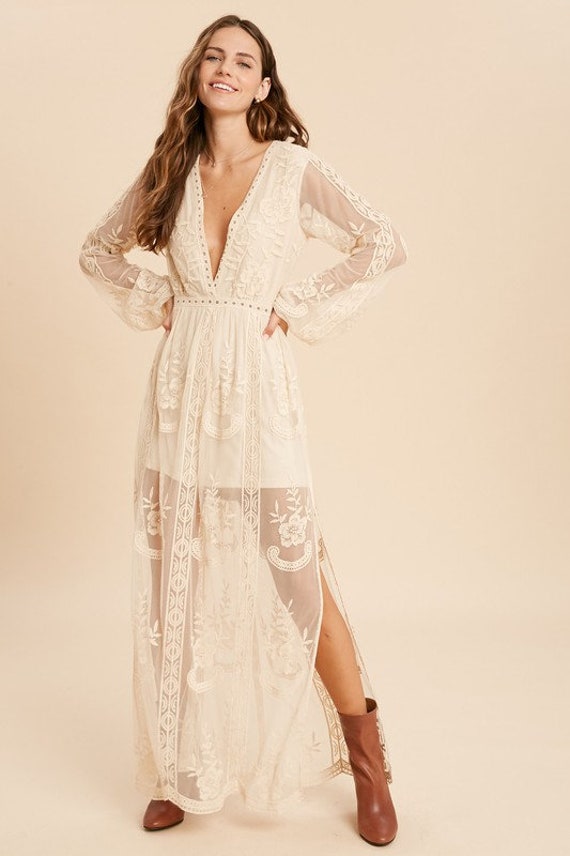 Boho Lace Dress