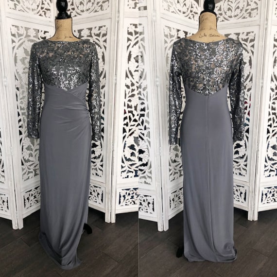 milky way sequin maxi dress