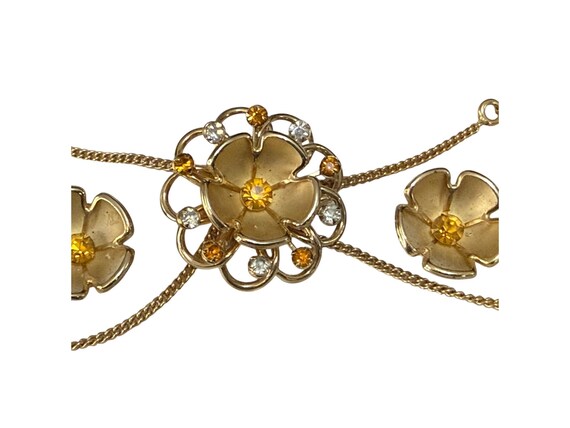 Stunning Vintage 'Hand Set' Rhinestone Necklace/B… - image 3