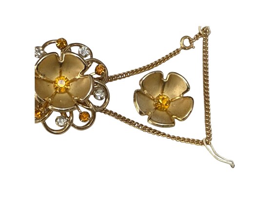 Stunning Vintage 'Hand Set' Rhinestone Necklace/B… - image 5