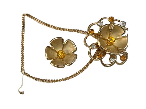 Stunning Vintage 'Hand Set' Rhinestone Necklace/B… - image 4