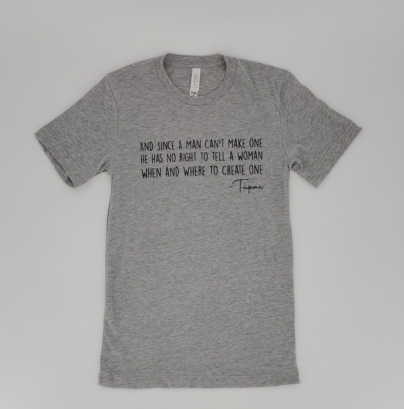 Tupac Quote Shirt Women's Rights - Etsy
