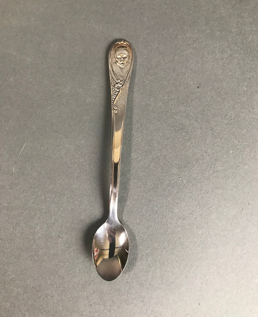 Vintage Gerber Tippy Taster Silver Plated Baby Spoon With Original Case Etsy